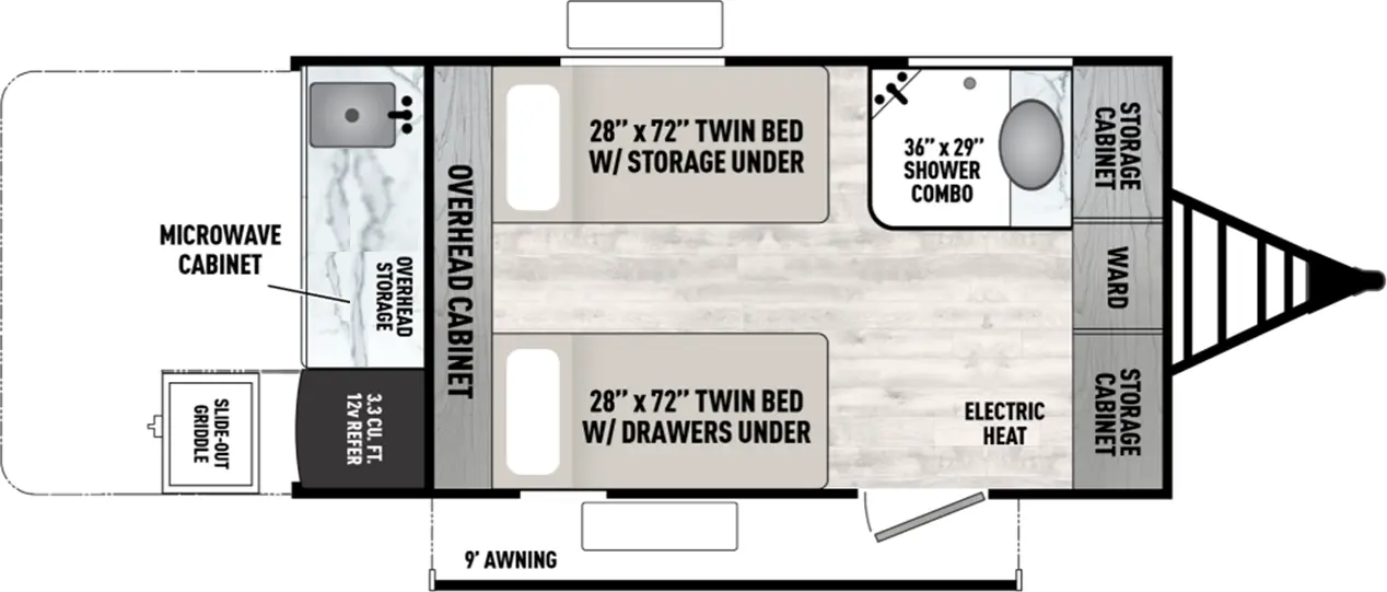 Viking Rok 11000ROK Floorplan